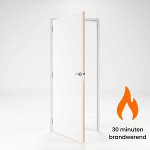 Deur-kozijn-set Skantrae DKS280 30min brandwerend 115mm 211.5x83cm Rechts - Muurdikte 100mm