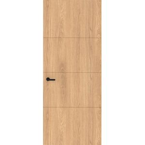 Binnendeur Skantrae Carve SCA 15443 Natural Oak 201.5x73cm Opdek Rechts