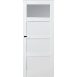 Binnendeur Skantrae Original SKS 235 C1 Blank Glas 211.5x93cm Opdek Links