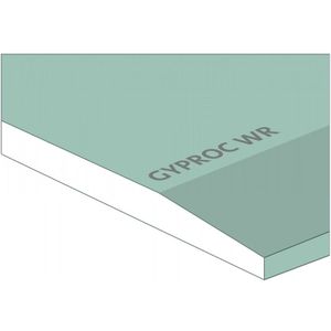 Gyproc WR Vochtwerende Gipsplaat 2600x600x12.5mm