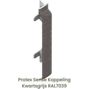 Protex® Sense Koppeling Kwartsgrijs RAL7039