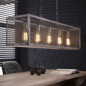 Hanglamp 5L Rechthoek Raster