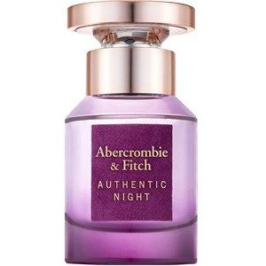 Abercrombie & Fitch Vrouwengeuren Authentic Night Woman Eau de Parfum Spray