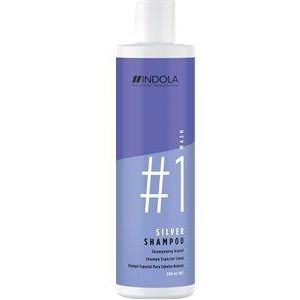 Indola Silver Shampoo 300ml - Zilvershampoo vrouwen - Voor Alle haartypes