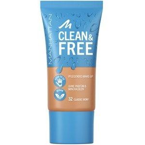 Manhattan Make-up Gezicht Clean & Free voedende make-up Classic Ivory