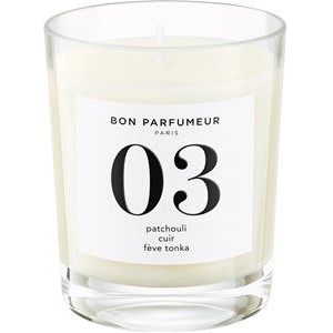 BON PARFUMEUR Home Line Kaarsen 03 Patchouli, Leather, Tonka Bean