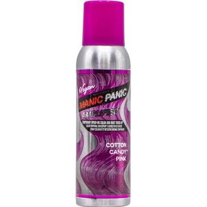 Manic Panic Haarkleuring Amplified Spray Cotton Candy Pink - Tijdelijke haarverfspray, veganistisch
