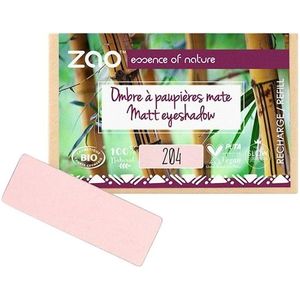 zao Ogen Eyeshadow & Primer Refill Rectangular Eyeshadow Matt 204 Golden Old Pink