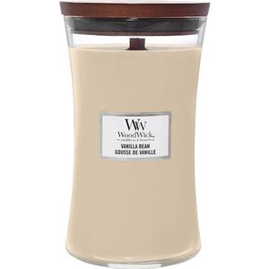 WoodWick Kamergeuren Geurkaarsen Vanilla Bean Medium Jar