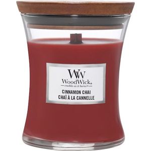 WoodWick Kamergeuren Geurkaarsen Cinnamon Chai Medium Large