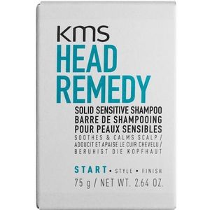 KMS HEADREMEDY SOLID SENSITIVE SHAMPOO 75g - Normale shampoo vrouwen - Voor Alle haartypes - 75 gr