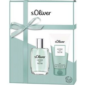 s.Oliver Herengeuren Here And Now Cadeauset Eau de Toilett Spray 30 ml + Shower Gel 75 ml