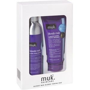 muk Haircare Haarverzorging en -styling Blonde muk Cadeauset Blonde Muk Shampoo 300 ml + Blonde Muk Treatment 300 ml