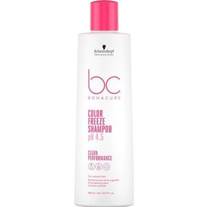Schwarzkopf Bonacure Color Freeze Shampoo 500ml - Normale shampoo vrouwen - Voor Alle haartypes