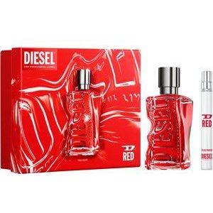 Diesel Unisex geuren D by Diesel Geschenkset Eau de Parfum Spray 50 ml + Travel Spray 10 ml