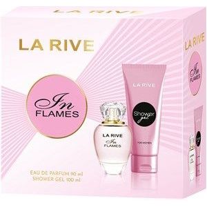 LA RIVE Vrouwengeuren Women's Collection In FlamesCadeauset Eau de Parfum 90 ml + Shower Gel 100 ml