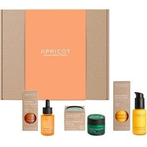 APRICOT Beauty Boxes Sets Beauty Box Skincare Multitasking Gezichtscrème 50 ml + Glad Huid Serum 30 ml + Diepreinigende Peeling 50 ml