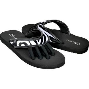 Pedi Couture Voetverzorging Pediküre Sandalen Wilde zebra Maat XL - 41/42 - 1 paar