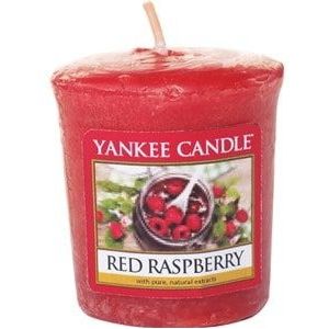 Yankee Candle - Red Raspberry Candle ( maliny ) - Aromatická votivní svíčka