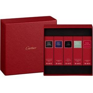 Cartier Herengeuren Pasha de Cartier Les Collections de Parfum Pasha de Cartier Edition Noire 2 ml + Pasha de Cartier Parfum 2 ml + Pasha de Cartier Noir Absolu 2 ml + Déclaration Haute Fraicheur 2 ml + Déclaration Eau de Toilette 2 ml