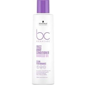 Schwarzkopf Bonacure Frizz Away Conditioner 200ml - vrouwen - Voor - Conditioner voor ieder haartype