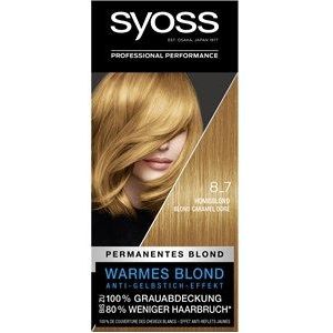 Syoss Kleuringen Coloration 8_7 Honingblond level 3Permanente kleuring