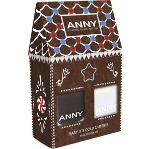 ANNY Nagels Nagellak Xmas Set Baby It's Cold Outside Cool Dress 15 ml + Hot Chocolate Weather 15 ml