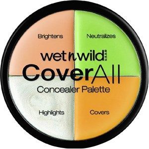 wet n wild Gezicht Bronzer & Highlighter Coverall Concealer Palette