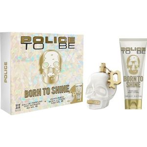 Police Vrouwengeuren To Be Born To Shine For Woman Cadeauset Eau de Parfum Spray 40 ml + Body Lotion 100 ml