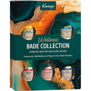 Kneipp Bath blaster Badoliën Wellness Bad Collectie Bath Essence Muscle Relaxation 20 ml + Bath Essence Pure Relaxation 20 ml + Bath Essence Back Wellbeing 20 ml + Care Oil Bath Almond Blossom Skin Gentle 20 ml + Bath Essence Deep Relaxation 20 ml