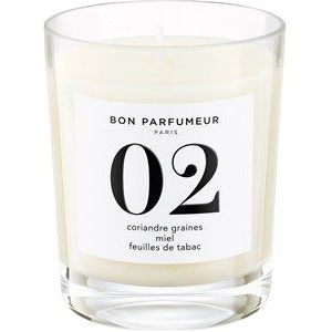 BON PARFUMEUR Home Line Kaarsen 02 Coriandre Graines, Miel, Feuilles de Tabac