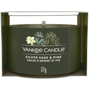 Yankee Candle Geurstokjes Votiefkaars in glas Silver Sage + Pine