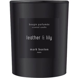 Mark Buxton Perfumes  Home Kaars Leather & LilyCandle
