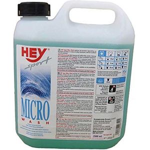HEY sport MICRO WASH wasmiddel voor sportkleding microvezel of fleece textiel met reactiverende eigenschappen 2,5 l