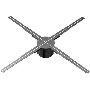 62CM/24.4in Wifi 3D Holografische Projectieventilator Led Reclame Display Holografisch Licht Afstandsbediening Speler 3D Ondersteuning Afbeelding Video Festivalreclamedisplay(P62 advertising light)