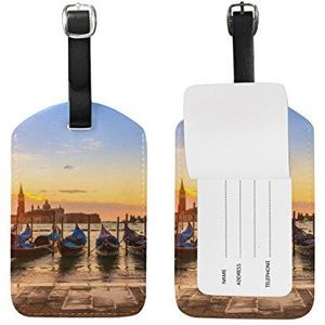 BALII Zonsopgang in San Marco Square Bagagelabel Koffer ID Label One Piece