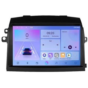 Android 14 Autoradio 9 inch touchscreen voor TOYOTA Sienna 2 XL20 2003-2010 Autoradio Navigatie met Carplay met GPS navigatie Bluetooth FM USB Steering Wheel Control(X8 8G+128G)