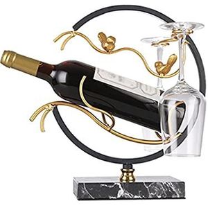 Wijnrek Carp Wine Fles Houder Stands, Single Resin Figurines Tafelblad Wijnrekken Dierlijke beelden Home Ambachten, for Wijnkelders Opslagruimtes Bars Wijnrekken wijnrek (Size : A)