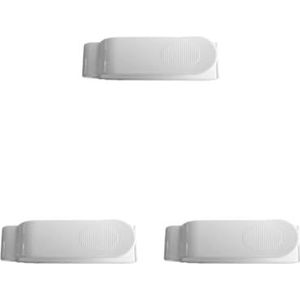 3 Set Compact en Lichtgewicht Divider Tool Artritis Of Pijnlijke Handen Geschikt voor Artritis Of Pijnlijke Handen ABS Tablet Divider Wit