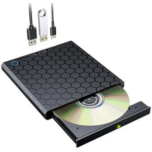 USB3.0 Multifunctionele Brander Type-C Computer CD/DVD-RW Extern Verwisselbaar Optisch Station Gebruiksvriendelijk