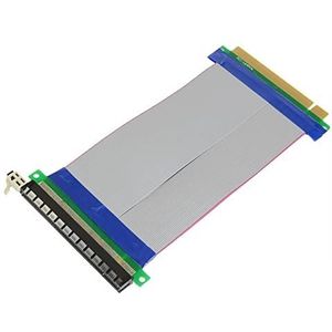 Bolwins P31S PCIe 16x Riser Kabel - High-Speed PCI Express 16x Extender Adapter, 19 cm GPU uitbreidingskaart stroomkabel voor pc