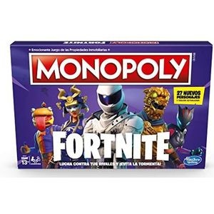 Hasbro Bordspel Monopoly Fortnite E6603546 (ES) - Aanbevolen leeftijd +13 jaar, 2-7 spelers