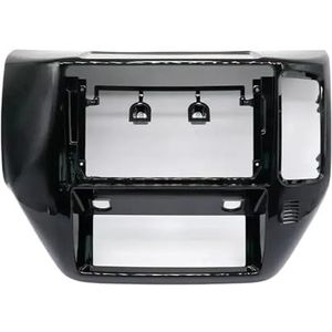 9 inch autoradio-fasciaframe compatibel met Nissan Patrol V5 Y61 2011-2015(UV black -RHD)