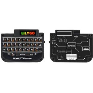 T-toetsenbord WIFI draadloos toetsenbord TFT LCD ESP32 - C3 mini toetsenbord 2,4 G WIFI Bluetooth draadloos toetsenbord DIY voor telefoon pad