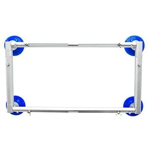 Lcd Tv Scherm Sucker 4 Zuignappen Apparaat 32-55 Inch Led Tv Scherm Glas Vacuüm Sucker Vacuüm lifter Tv Screen Sucker voor beginners DIY(LY-210mm)