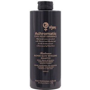 Tecna Achromatic Blonde Glow Revealing Shampoo 400ml - shampoo antigiallo