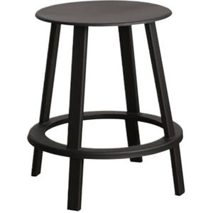 Retro Barstoel Barstoel Roterende Eenvoudige Metalen Barkruk Thuis Moderne Woonkamer Aanrecht Front Bar Licht Luxe Hoge Kruk Design Barstoel(Black,A)