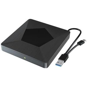 Externe Blu-ray Speler - Draagbare CD/DVD Speler/Brander - USB 3.0 Type-C