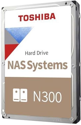 Toshiba - N300 - Harde Schijf - 12 TB - 3.5" - CMR
