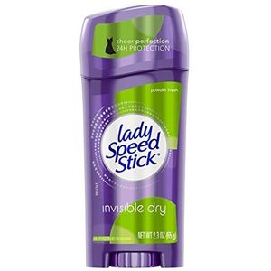 Lady Speed Stick Onzichtbaar droog anti-transpirant deodorant poeder Fresh 65 g (deodorants)